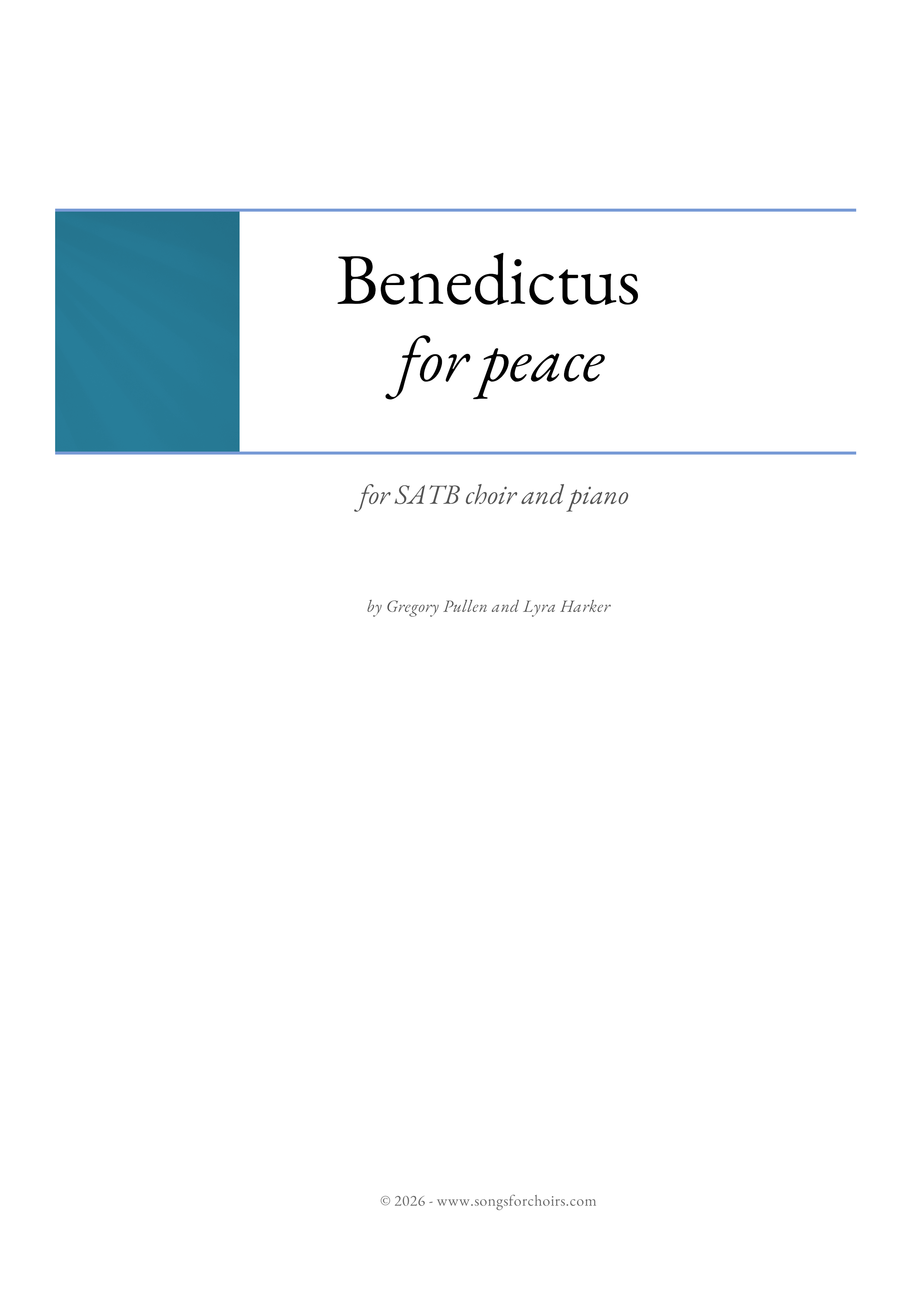 Benedictus cover